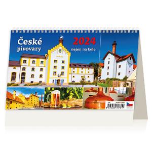 Desk Calendar 2024 - Czech breweries just cycling