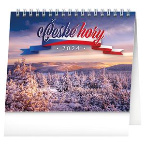 Desk Calendar 2024 Czech Mountains