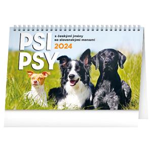 Desk Calendar 2024 Dogs CZ/SK