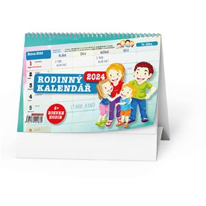 Desk Calendar 2024 Family Calendar