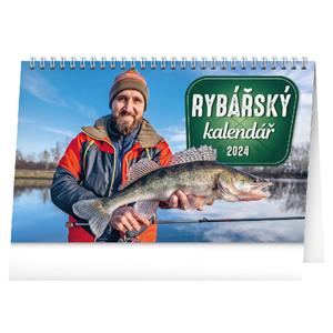 Desk Calendar 2024 Fishing calendar