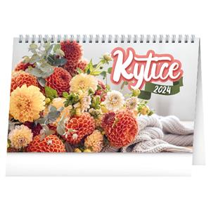 Desk Calendar 2024 Flowers CZ/SK