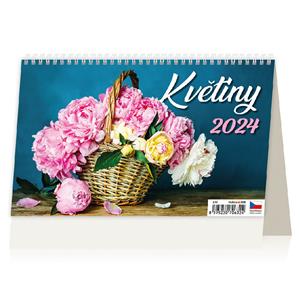 Desk Calendar 2024 - Flowers