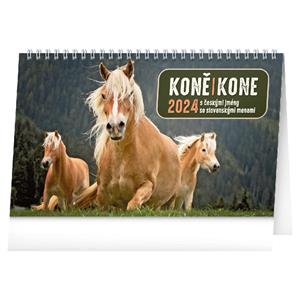 Desk Calendar 2024 Horses CZ/SK