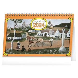 Desk Calendar 2024 Josef Lada - On the Village