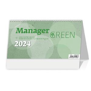 Desk Calendar 2024 - Manager Green