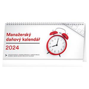 Desk Calendar 2024 Manager with taxes