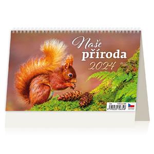 Desk Calendar 2024 - Ourd nature