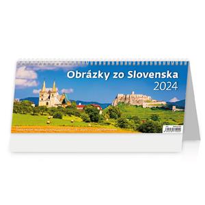 Desk Calendar 2024 - Pictures from the Slovakia