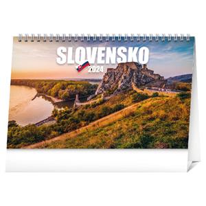 Desk Calendar 2024 Slovakia SK