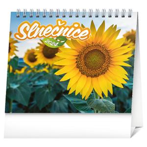 Desk Calendar 2024 Sunflower with quotes SK