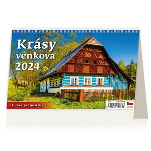 Desk Calendar 2024 - The beauty of the countryside