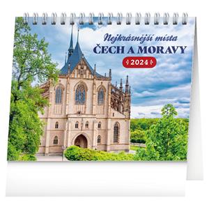 Desk Calendar 2024 The most beautiful places in Czech republic