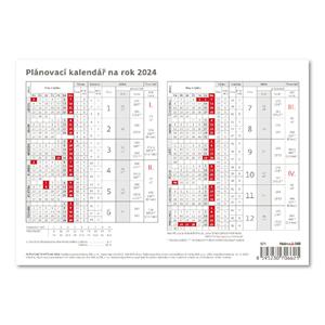 Desk Calendar 2024 - The Planning Card