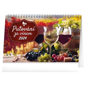 Desk Calendar 2024 The search for wine