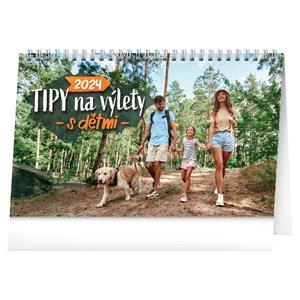 Desk Calendar 2024 Tips for Trips with Kids