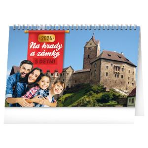 Desk Calendar 2024 With children to castles and chateaux