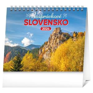 Desk Calendar 2024 Wonderful Slovakia SK