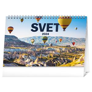 Desk Calendar 2024 World SK