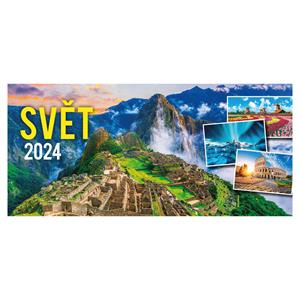 Desk Calendar 2024 - World