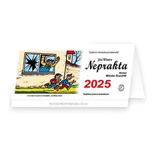 Desk calendar 2025 - Neprakta