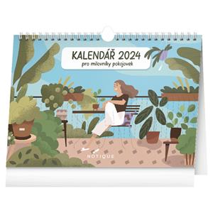 Desk calendar for plant lovers 2024, 30 × 21 cm SK