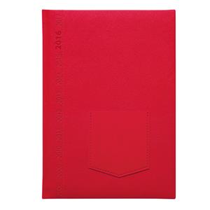 Diary Amon 2016 daily A5 - red