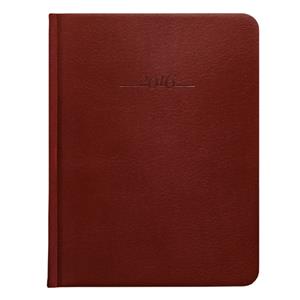 Diary Carus 2016 daily A5 - brown