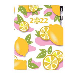 Diary DESIGN daily A4 2022 - Lemon