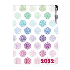 Diary DESIGN daily A4 2022 - Mandala color