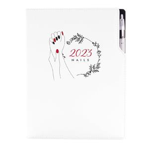 Diary DESIGN daily A4 2023 PL - Nails