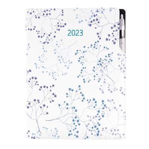 Diary DESIGN daily A4 2023 - Wildflowers