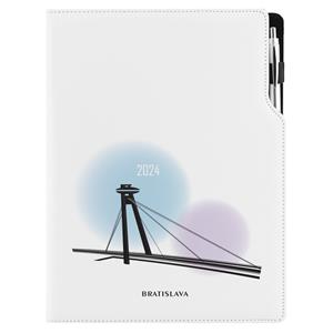 Diary DESIGN daily A4 2024 PL - Bratislava