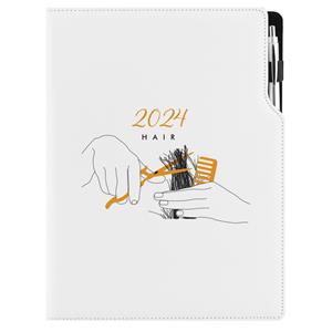 Diary DESIGN daily A4 2024 PL - Hair