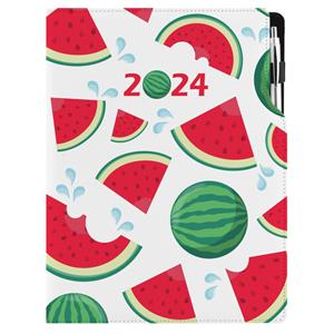 Diary DESIGN daily A4 2024 PL - Melon