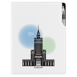 Diary DESIGN daily A4 2024 PL - Warsaw