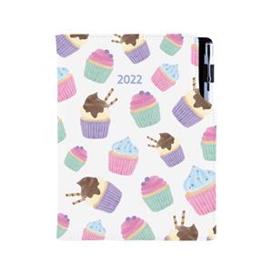 Diary DESIGN daily A5 2022 CZ - Cupcake