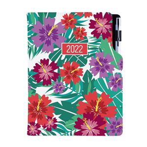 Diary DESIGN daily A5 2022 CZ - Tropic