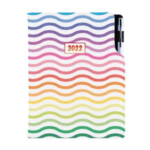 Diary DESIGN daily A5 2022 SK - Colors