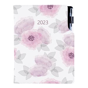 Diary DESIGN daily A5 2023 CZ - Peony