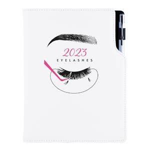 Diary DESIGN daily A5 2023 PL - Eyelashes