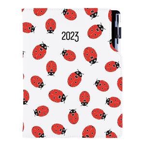 Diary DESIGN daily A5 2023 PL - Ladybug