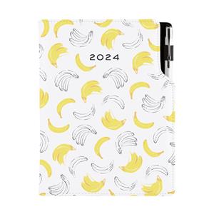 Diary DESIGN daily A5 2024 PL - Banana