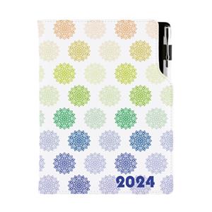 Diary DESIGN daily A5 2024 PL - Mandala color