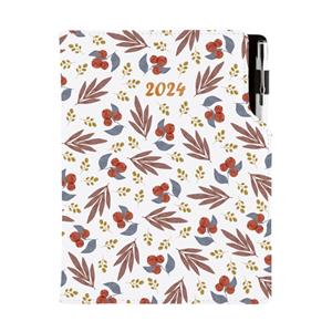 Diary DESIGN daily A5 2024 PL - Rowan berry