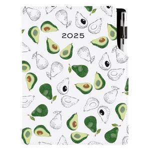 Diary DESIGN daily A5 2025 CZ - Avocado