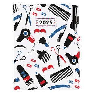 Diary DESIGN daily A5 2025 CZ - Barber