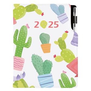 Diary DESIGN daily A5 2025 CZ - Cactus