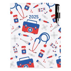 Diary DESIGN daily A5 2025 CZ - Doctor