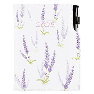 Diary DESIGN daily A5 2025 CZ - Lavender